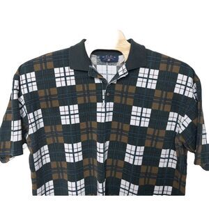 Vintage 1980’s CZ Basics Polo Made In USA‎ Mens XL